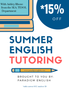 Summer Tutoring at OCU