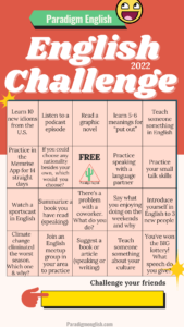 2022 English Language Challenge 2022 English foreign language challenge